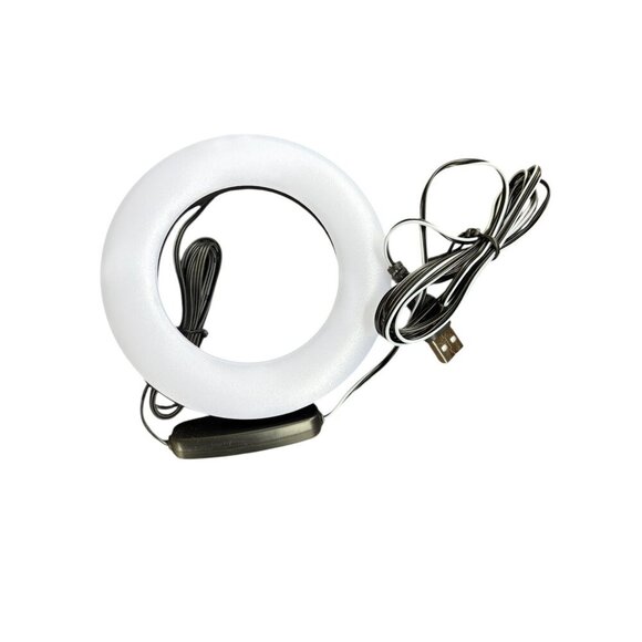 LED Video Conference Light With Clip & USB 4.5-Inch Ring Light For Remote Work - Picture 2 of 6